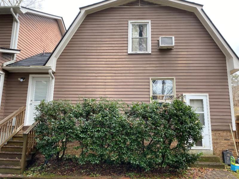 Exterior before painting
