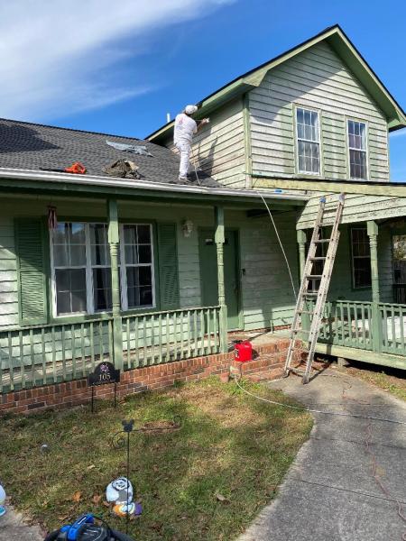 House front before